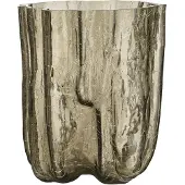Kosta Boda - Crackle maljakko 27 cm taupe