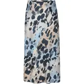 TATUUM Hame 'Satini' beige / marine / vaaleansininen