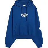 Bershka Collegepaita sininen / valkoinen
