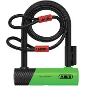 ABUS Ultimate 410K/150HB 140 U-lukko vaijerilla