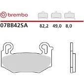 Brembo Jarrupalat, Sintteri Eteen, ABE, 07BB42SA
