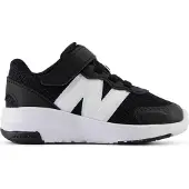 New Balance 578 Kids Bungee Lace With Top Strap - Black - 22.5