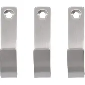 Meraki Hooks, Mkhang, Brushed Silver Finis - Silver - 120 g