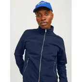 Jack & Jones Jjerush Harrington Bomber Noos - Navy - M