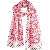 Cath Kidston Kaulaliina eosiini / pastellinpinkki / punainen / musta