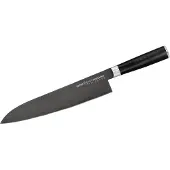 Samura MO-V Stonewash Grand Chef veitsi 240 mm. valmistettu AUS 8 japanilaisesta teräksestä 59 HRC (SM-0087B)