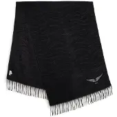 Zadig & Voltaire Kids Scarf - Black - ONE SIZE