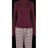 Hunkemoller Pyjama syklaami / valkoinen