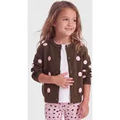 ONLY Kmgroca Life Ls Jacquard Cardigan Knt - Green - 116