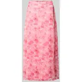 Vero Moda Vmsmilla Nw Long Skirt Wvn - Pink - M