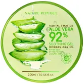 Nature Republic Aloe Vera -rauhoittava geeli kasvoille ja vartalolle – 300 ml