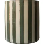 DBKD Line ruukku Ø21x24 cm Stripe vihreä