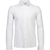 Lindbergh Knitted Dress Shirt L/S - White - M