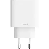 Cuktech A19 30W USB-A + USB-C Wall Charger - White
