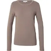 Rosemunde Rwbelmo Pointelle Ls T-Shirt - Brown - XL