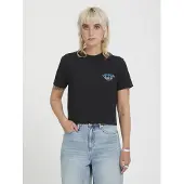 Volcom Dial Crop T-Paita musta, M