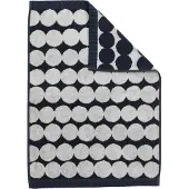 Marimekko Räsymatto Hand Towel 50X70Cm - Black - 50X70