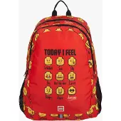 LEGO Minifigures TODAY I FEEL Reppu 25L, Punainen