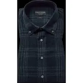 Bruun & Stengade Bs Sihamoni Casual Modern Fit Shirt - Navy - L