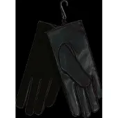 Gant for woman. 4930079 Black leather gloves (L), Classic