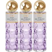 Saphir Star 200ml Eau De Parfum 3 Yksiköt