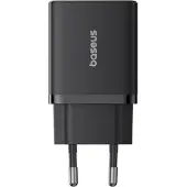 Baseus Cube C+U 30W EU mains charger (cluster black)