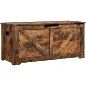 Begryf Kannellinen säilytyslaatikko 100x40x46 cm, rustiikinruskea, tilava penkki., 100x40x46 cm