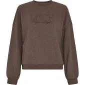 MSCH Copenhagen Mschbrawley Briena Logo Sweatshirt - Brown - S/M