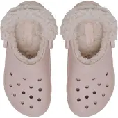 Crocs Sandaalit - Classic+ Fleecet Vuoratut puukengät - Kvartsi - - 42/43 - Sandaalit
