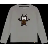 Minymo T-Shirt Ls - Grey - 104
