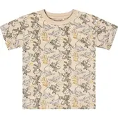 Minymo T-Shirt Ss Aop - Cream - 110