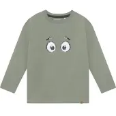 Minymo T-Shirt Ls - Khaki green - 110
