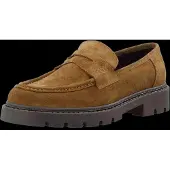 Bianco Biajeff Penny Loafer Oily Suede - Brown - 40