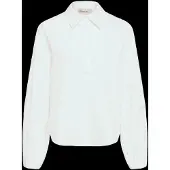My Essential Wardrobe Mwsunna Balloon Sleeve Shirt - White - 42