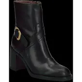 Wonders for woman. I-9222_5716_5792 Alice black Leather Ankle Boots (38), 5 to 8 cm, Zip, Casual