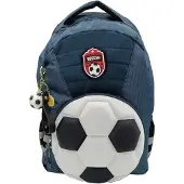 Kärkkäinen Soccer koulureppu etutaskulla ja sivutaskuilla
