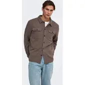Only & Sons Onsnewkodyl Overshirt Sweat Noos - Brown - XL
