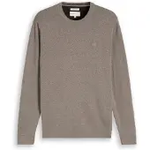 Tom Tailor Basic Crewneck Knit - Brown - S