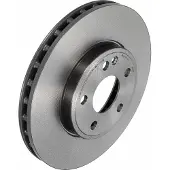 Brembo Jarrulevy 09B34441 edessä, tuuletettu, erittäin hiilihappoinen, 1 Kappale