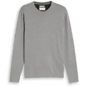 Tom Tailor Basic Crewneck Knit - Grey - XXL