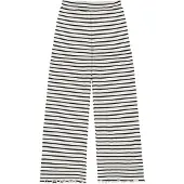 Minymo Pants Y/D Rib - White - 128