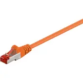 Goobay CAT 6 patch-kaapeli S/FTP (PiMF), oranssi