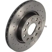 Brembo Jarrulevy 0991671X edessä, rei'itetty, tuuletettu, rei'itetty, 1 Kappale