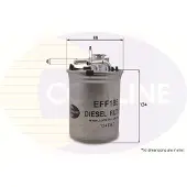 Comline Polttoainesuodatin EFF185
