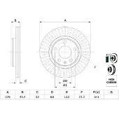 Bosch Jarrulevy (1kpl) 0 986 478 869