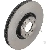Brembo Jarrulevy 09B92911 edessä, tuuletettu, erittäin hiilihappoinen, 1 Kappale