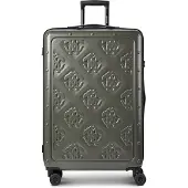 Roberto Cavalli Florence 4-pyöräinen vetolaukku 74 cm Laajennettava Oliivinvihreä