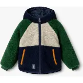 Liewood Jackson Käännettävä Teddytakki, Garden Green Multi Mix, 104