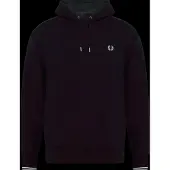 Fred perry Tipped Hooded Sweatshirt - Black - M