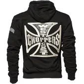 West Coast Choppers Og Classic Panel Kokovetoketjullinen Collegepaita